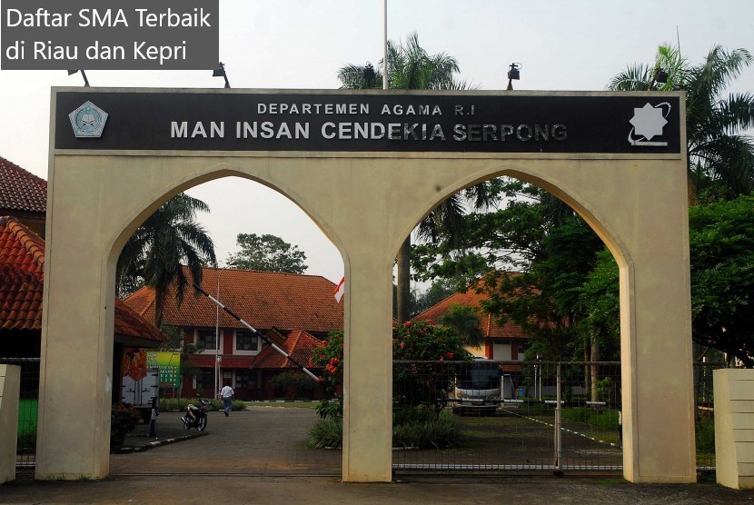 25 Daftar SMA Terbaik di Riau dan Kepri Berdasarkan Nilai UTBK
