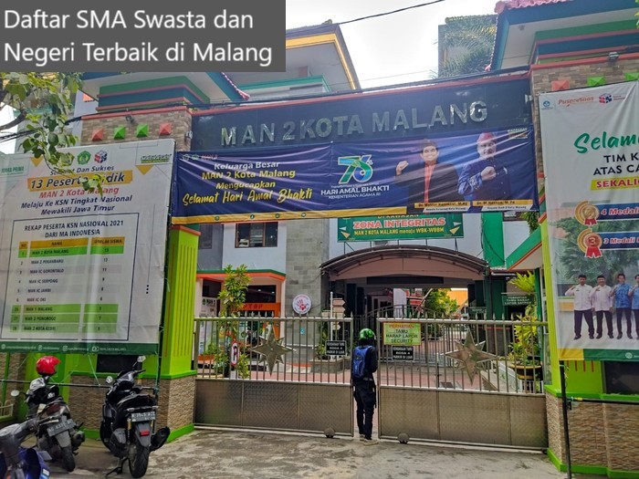 Inilah 35 Daftar SMA Swasta dan Negeri Terbaik di Malang